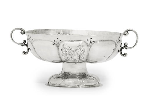 A DUTCH SILVER BRANDY-BOWL