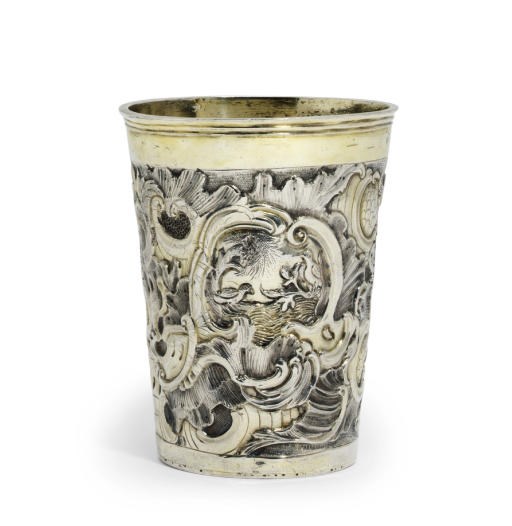 A BALTIC SILVER BEAKER