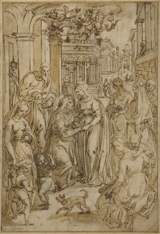 JAN VAN DER STRAET, DIT STRADANUS (BRUGES 1523-1605 FLORENCE)