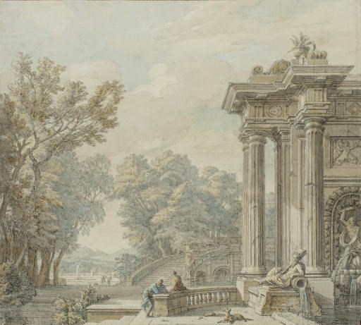 ATTRIBUE A ISAAC MOUCHERON (AMSTERDAM 1667-1744)