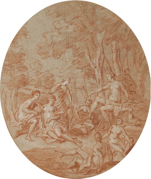 ATTRIBUE A LOUIS DE SILVESTRE (SCEAUX 1675-1760 PARIS)