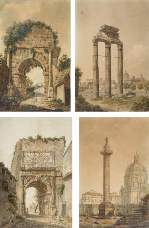 Attribué à Louis-Abraham-Rodolphe Ducros (YVERDON 1748-LAUSANNE 1810)