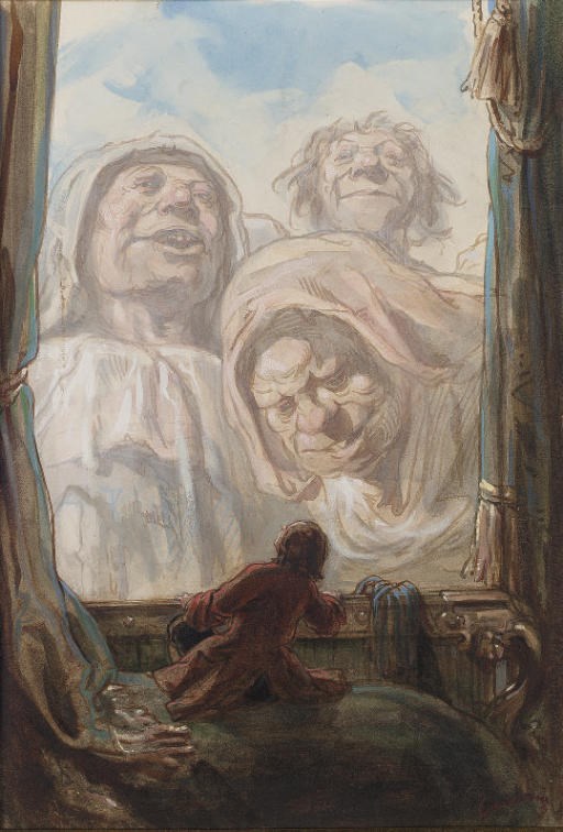 PAUL GAVARNI (PARIS 1804-1866)