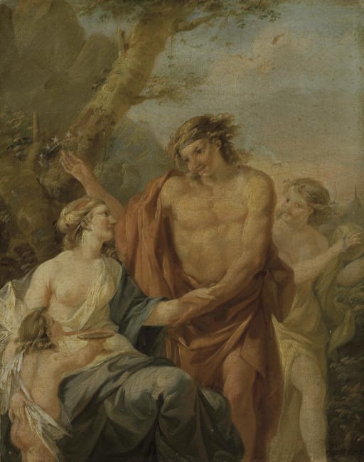 ATTRIBUE A LOUIS-JEAN-FRANCOIS LAGRENEE (PARIS 1725-1805)