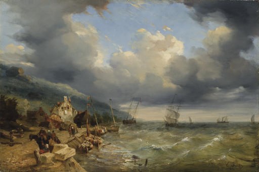 Eugène Isabey (Paris 1767-Lagny 1855)