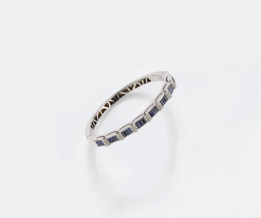 BRACCIALE CON ZAFFIRI E BRILLANTI, DI DAMIANI