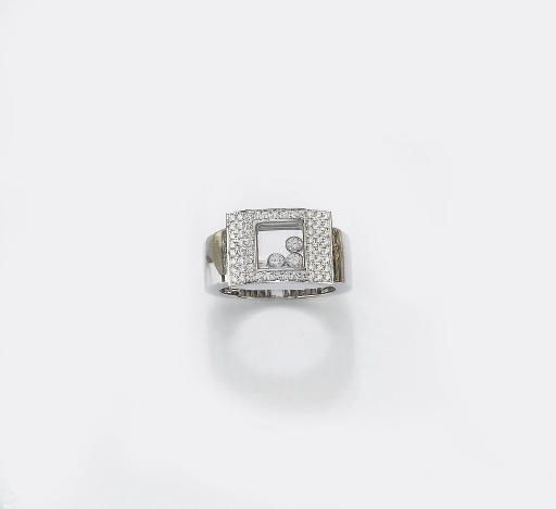ANELLO IN ORO E BRILLANTI "HAPPY DIAMONDS", FIRMATO CHOPARD