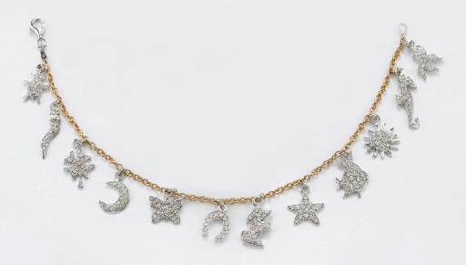 BRACCIALE IN ORO BICOLORE E DIAMANTI