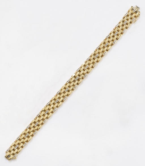 BRACCIALE IN ORO E BRILLANTI