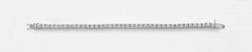 BRACCIALE TENNIS IN PLATINO E BRILLANTI