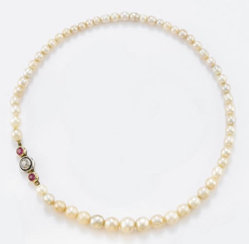 COLLANA IN PERLE NATURALI