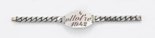 BRACCIALE IN PLATINO E RUBINI, FIRMATO BULGARI