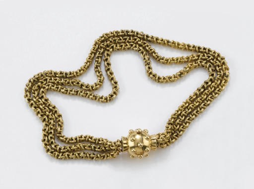 GIROCOLLO IN ORO, FIRMATO BULGARI
