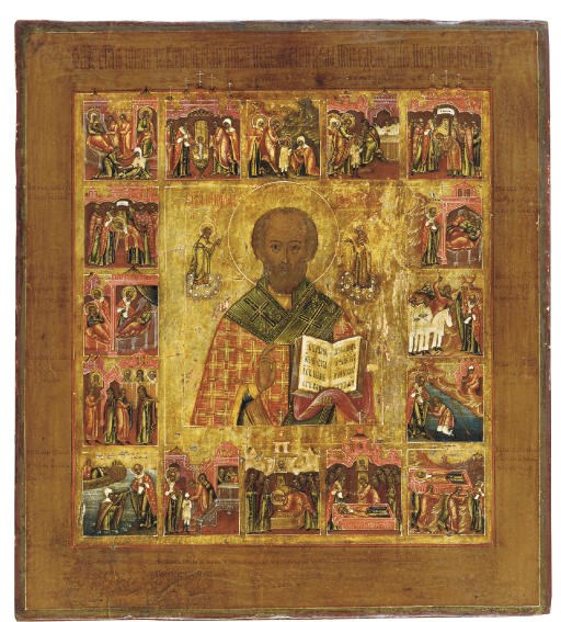 A VITA ICON OF ST. NICHOLAS