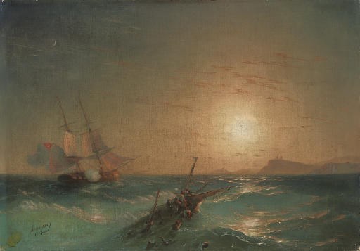 Circle of Ivan Konstantinovich Aivazovskii (1817-1900)
