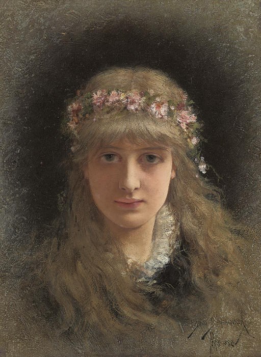 Emile Eisman-Semenowsky (Polish, 1857-1911)