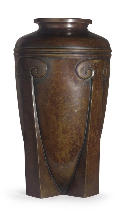 A Japanese Bronze Vase