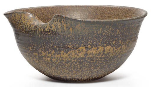 A Large Japanese Stoneware Bowl