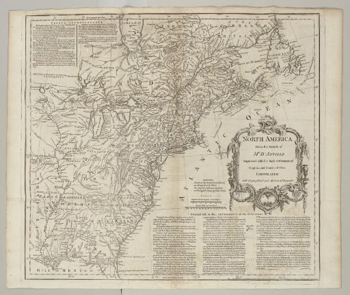 JEFFERYS, Thomas. The Natural and Civil History of the French Dominions in North and South America. London: Thomas Jefferys, 1760.