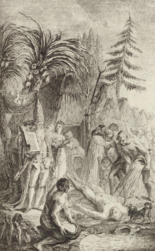 BOSSU, Jean Bernard. Nouveaux voyages dans l'Amérique Septentrionale. Amsterdam [but Paris]: Changuion, 1777.
