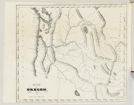 KELLEY, Hall J. (1790-1874). A Geographical Sketch of That Part of North America Called Oregon. Bostron: J. Howe, 1830.