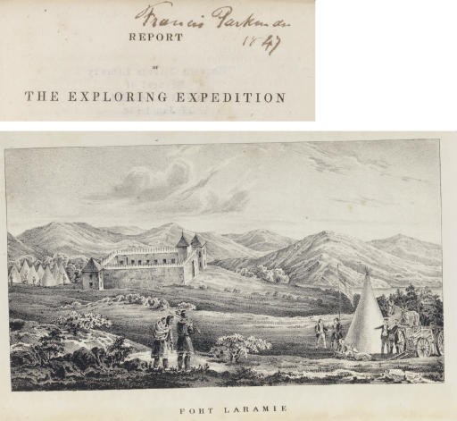 FRÉMONT, John C. (1813-1890). Report of the Exploring Expedition to the Rocky Mountains in the Year 1842, and to Oregon and Northern California in the years 1843-44. Washington, D. C.: Gales and Seaton, 1845.