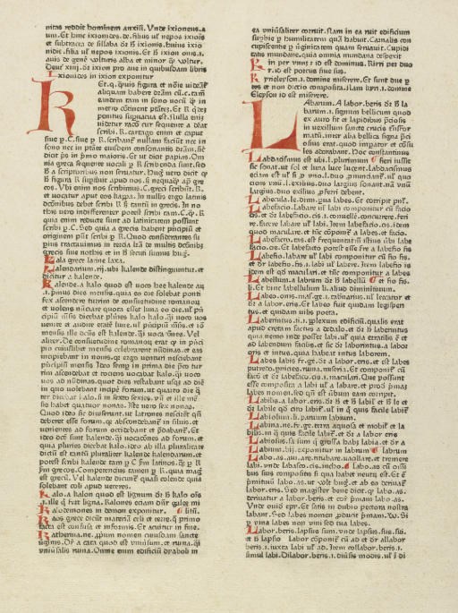[GUTENBERG, Johann.] -- STILLWELL, Margaret Bingham. Gutenberg and the Catholicon of 1460. A Bibliographical Essay. New York: Brick Row Book Shop, 1936.
