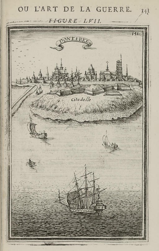 MALLET, Allain Manesson (1630-1706). Les Travaux de Mars; ou l' Art de la Guerre. Paris: Denys Thierry, 1685-84.