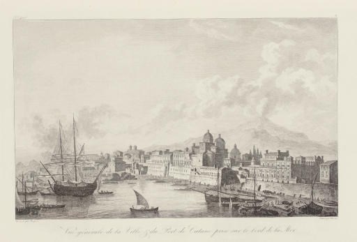 SAINT-NON, Jean-Claud Richard, Abbé de (1727-1791). Voyage Pittoresque a Naples et en Sicile... Nouvelle Édition.  Paris: Dufour, 1829.