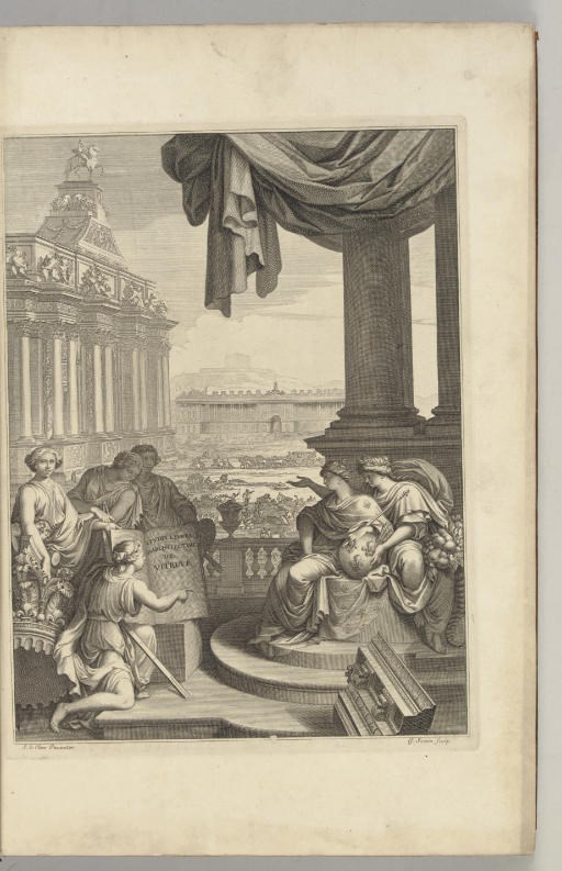 VITRUVIUS POLLIO, Marcus. Les dix livres d'architecture de Vitruve. Edited and translated by Claude Perrault. Paris: Jean Baptiste Coignard, 1684.