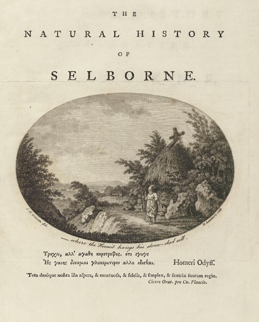 WHITE, Gilbert (1720-1793)]. The Natural History and Antiquities of Selborne, in the County of Southampton. London: Printed by T. Bensley for B. White and Son, 1789.