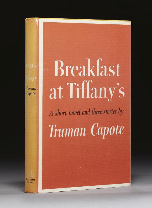 CAPOTE, Truman. Breakfast at Tiffany's. New York: Random House, 1958.