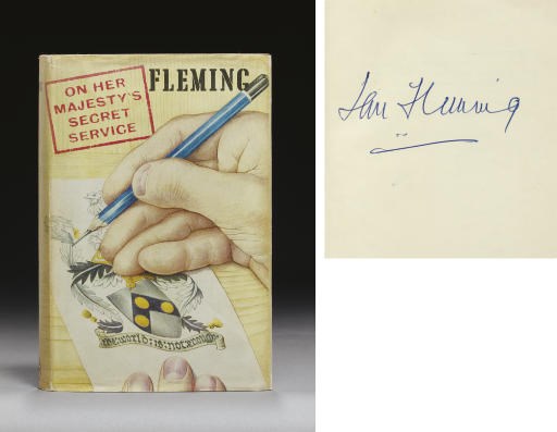FLEMING, Ian. On Her Majesty's Secret Service. London: Jonathan Cape, 1963.