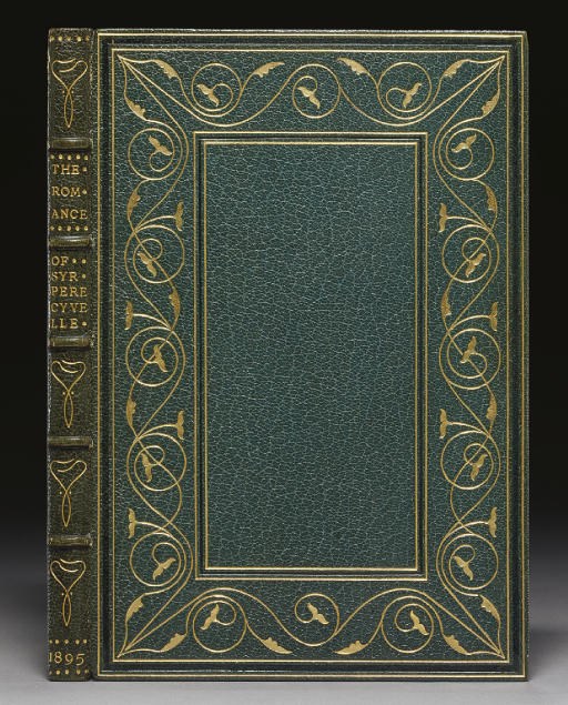 [KELMSCOTT PRESS]. Syr Perecyvelle of Gales. Edited by F.S. Ellis. Hammersmith: Kelmscott Press, 1895.
