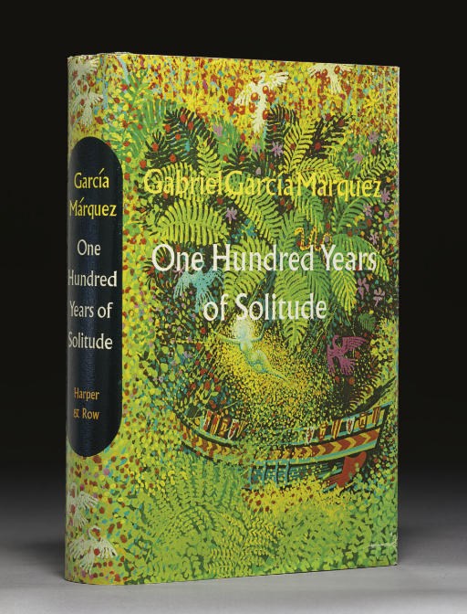 MÁRQUEZ, Gabriel Garcia (b. 1927). One Hundred Years of Solitude. New York: Harper & Row, 1970.