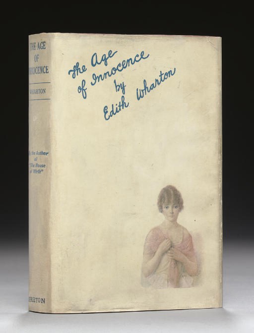 WHARTON, Edith (1862-1937). The Age of Innocence. New York: D. Appleton, 1920.