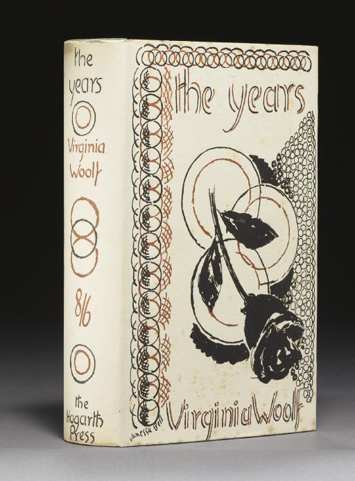 WOOLF, Virginia. The Years. London: The Hogarth Press, 1937.