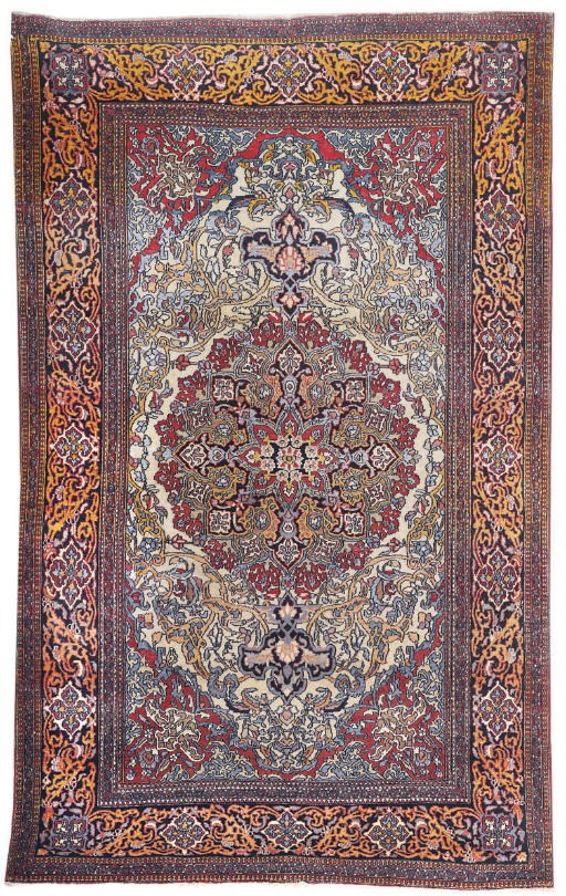 A fine Teheran rug, North Persia