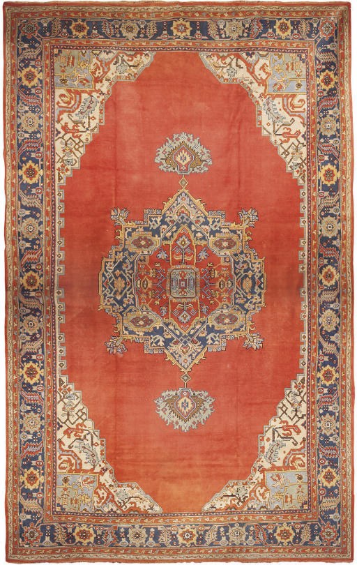 A Ushak carpet, Turkey