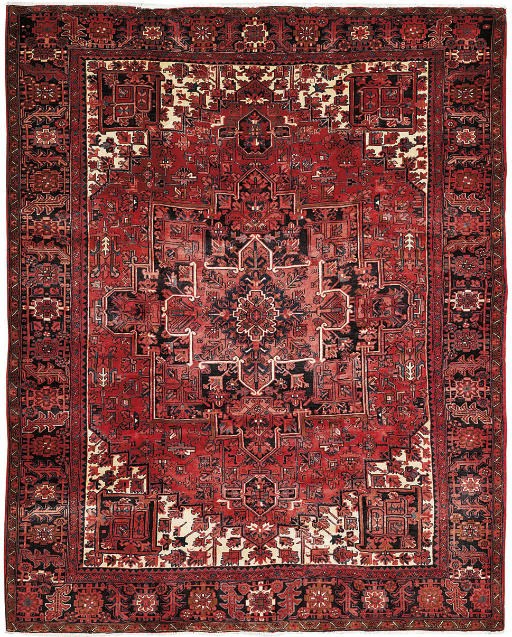A fine Heriz carpet, North-West Persia