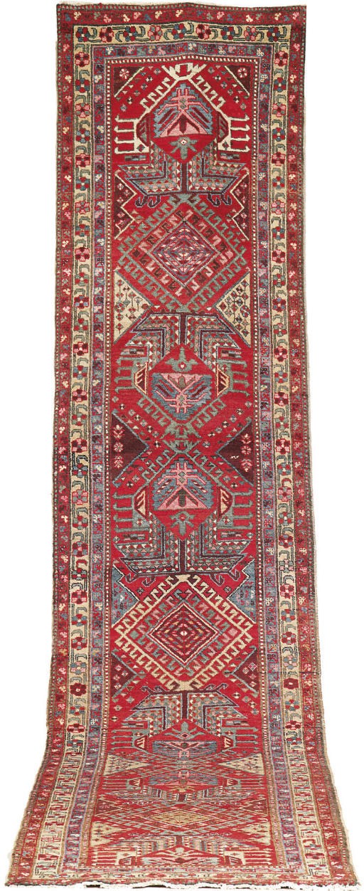 A fine Karaja runner, North-West Persia