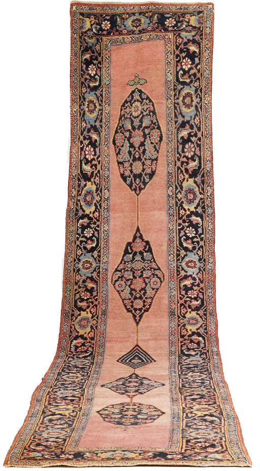 An antique Bijar runner, North-West Persia