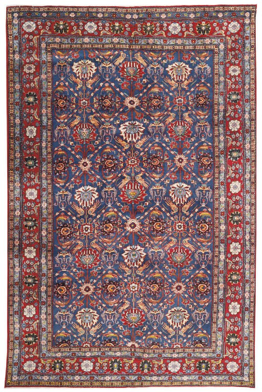 A fine Veramin carpet, North Persia
