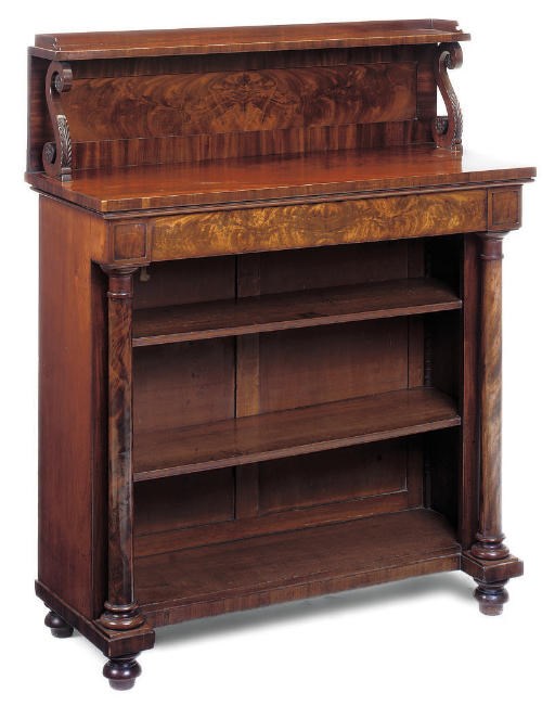 A REGENCY MAHOGANY CHIFFONIER