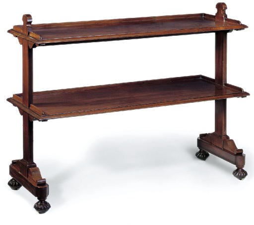 A GEORGE IV MAHOGANY BUFFET