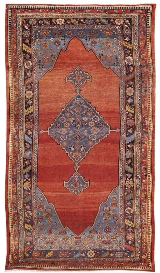 An antique Bijar kelleh, North-West Persia