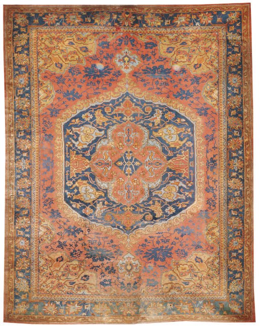 A Ushak carpet, Turkey