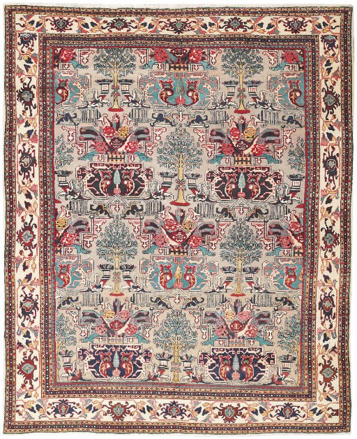 A fine Tabriz carpet, North-West Persia