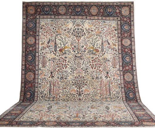 A fine Tabriz carpet, North-West Persia