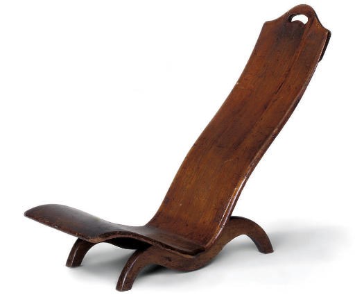 A VICTORIAN MAHOGANY AND BIRCH ASTRONOMER'S CHAIR